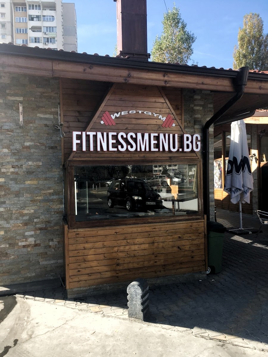 West Gym Fitness Menu